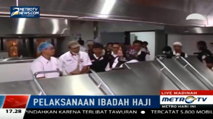 Kemenag Sidak Pelayanan Konsumsi bagi Jemaah Haji di Madinah
