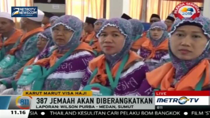 387 Jamaah Calhaj Asal Sumut Siap Diberangkatkan