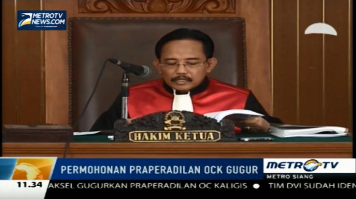 Ini Alasan Praperadilan OC Kaligis Gugur 
