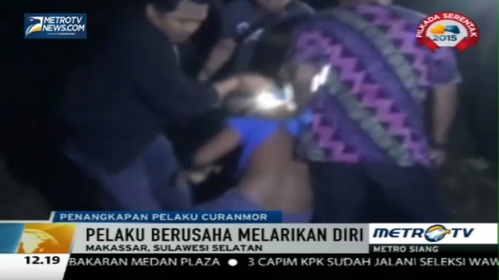 Berusaha Kabur, Tersangka Curanmor Terpaksa Ditembak