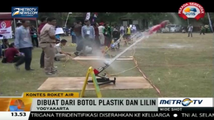 Kontes Roket Air Pelajar Mendukung Teknologi Kedirgantaraan Nasional