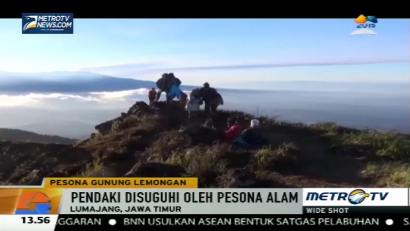 Melatih Fisik Sambil Nikmati Indahnya Gunung Lemongan