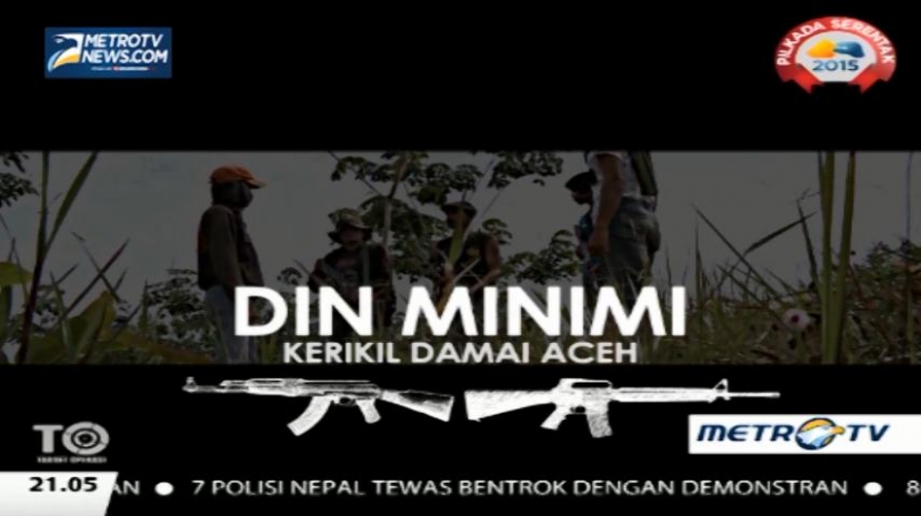 Din Minimi, Kerikil Damai Aceh (1)