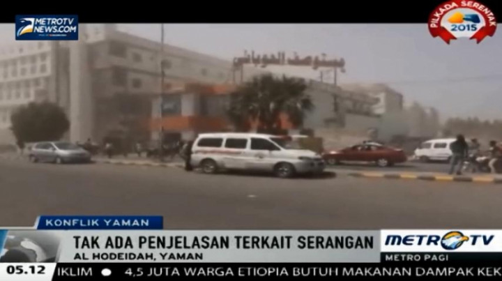 Pasukan Sekutu Pimpinan Arab Saudi Gempur Rumah Sakit