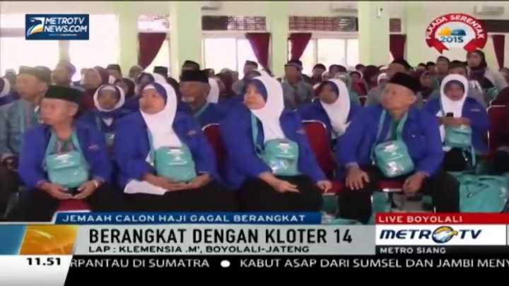 Lagi, Calhaj Asal Boyolali Gagal Berangkat Karena Visa Terlambat