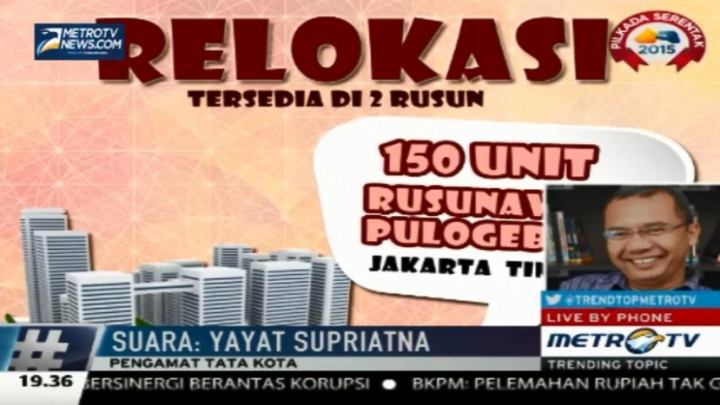 Ahok Diminta Berkomunikasi Langsung dengan Warga Soal Relokasi 