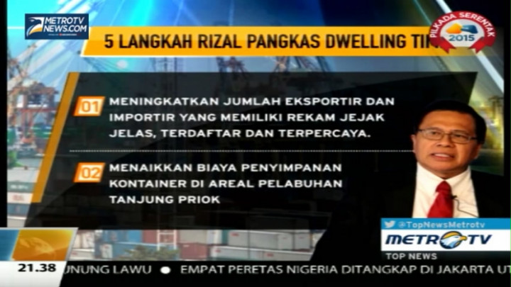 Ini Lima Langkah Menko Rizal Pangkas Dwelling Time 