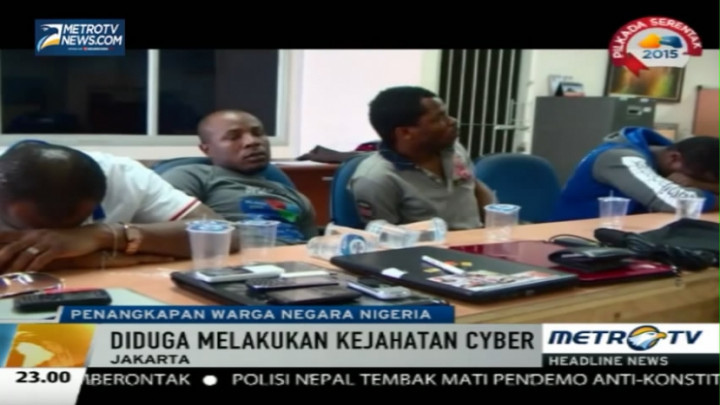 Diduga Lakukan <i>Cyber Crime</i>, Empat WN Nigeria Ditangkap