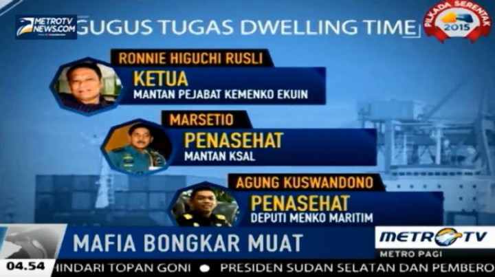 Menko Kemaritiman Bentuk Satgas Atasi Dwelling Time