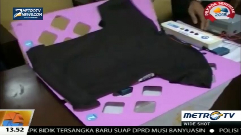 Mahasiswa UGM Ciptakan Alat Pelipat Baju Otomatis