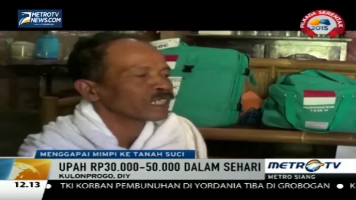 Kisah Kuli Gendong Pasar di Kulonprogo Tunaikan Ibadah Haji