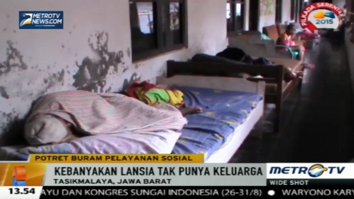 Minim Bantuan, Fasilitas Panti Jompo di Tasikmalaya Memprihatinkan