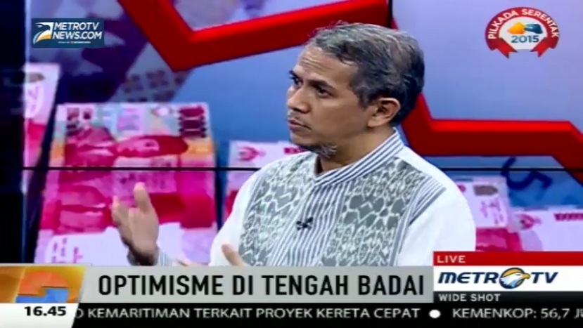 Rupiah Melemah, Anggito Abimanyu: Harus Optimis Tapi Tetap Waspada