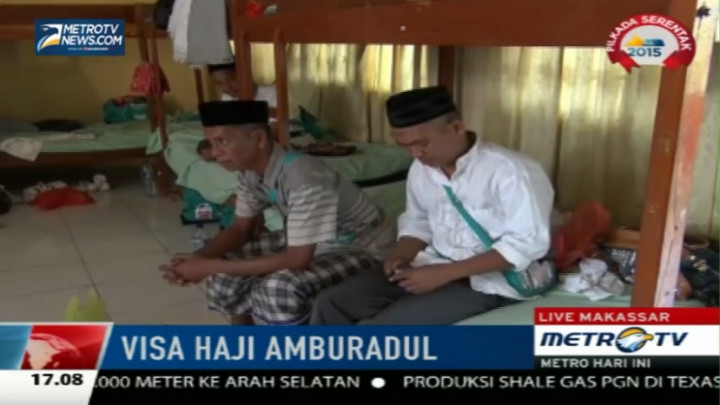 Jemaah Calhaj di Makassar Keluhkan Penundaan Keberangkatan