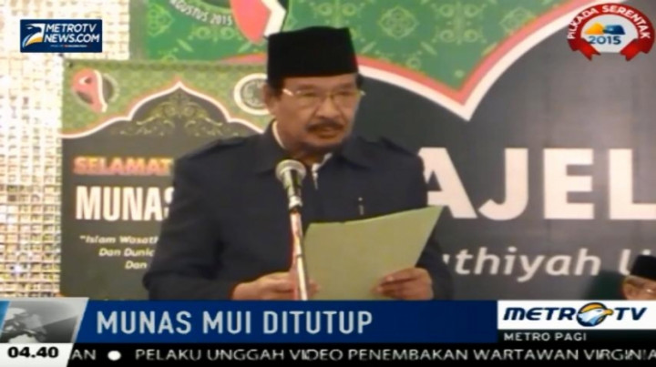 Musyawarah Nasional MUI Ke-9 Resmi Ditutup