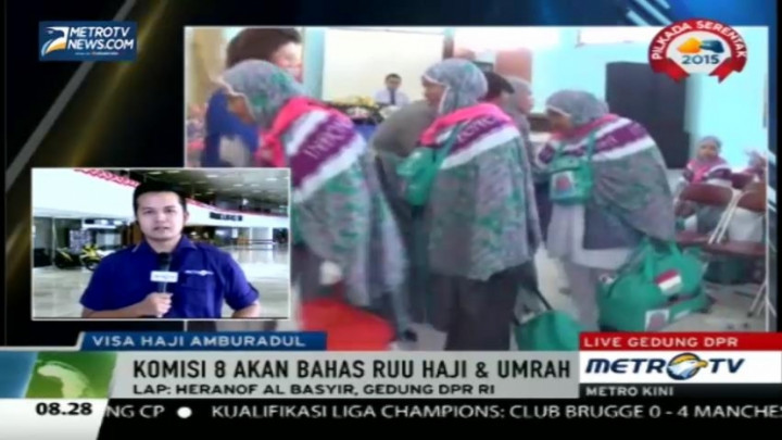 Hari Ini, Komisi VIII DPR akan Bahas RUU Haji & Umroh 