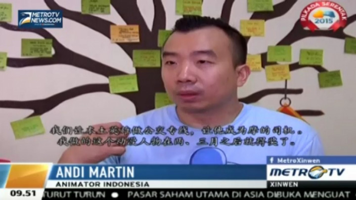 Inilah Kisah Sukses Animator Indonesia Andi Matin