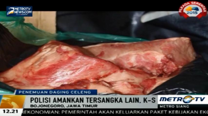 Polisi Amankan 1,2 Kwintal Daging Celeng dari Seorang Pemasok