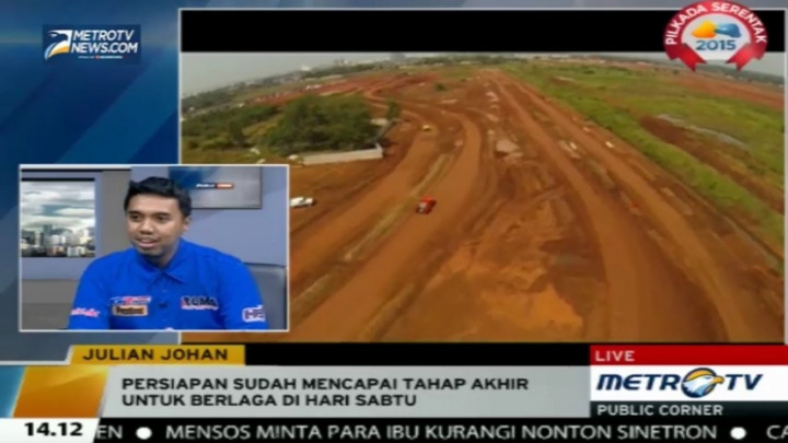 Kurangi Debu, Sirkuit IXOR 2015 Dilapisi Cairan Kimia