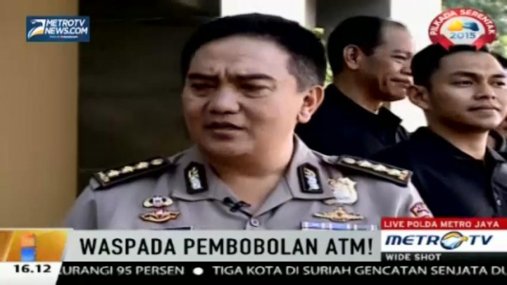 Polisi: Saat Dipenjara, Komplotan Pembobol ATM Buat Strategi Baru