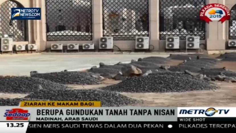 Pemakaman Baqi Berupa Gundukan Tanah Tanpa Nisan