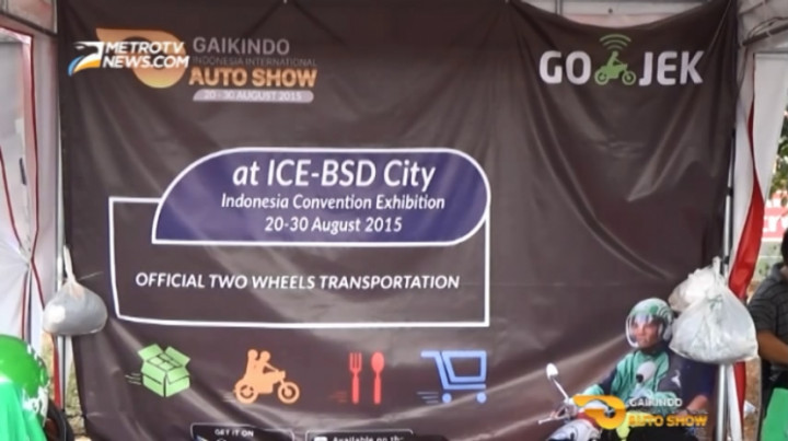 Go-Jek Siap Antar-Jemput Pengunjung GIIAS 2015