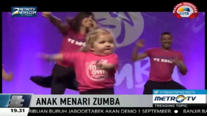 Bocah Penderita Sakit Langka Ini Lincah Menari Zumba