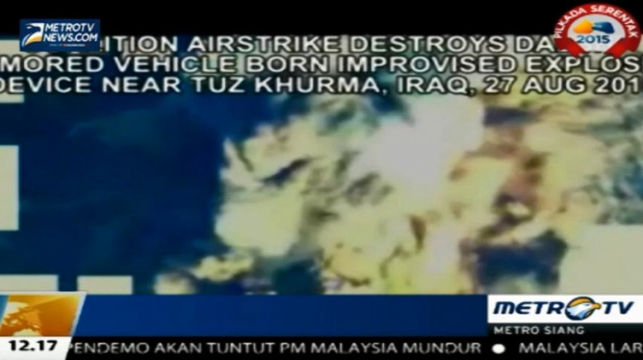 Koalisi Gabungan Lancarkan Serangan Udara ke Posisi ISIS di Utara Irak