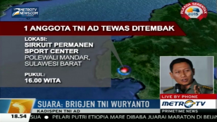 Salah Paham dengan Polisi, Anggota TNI Tewas Tertembak