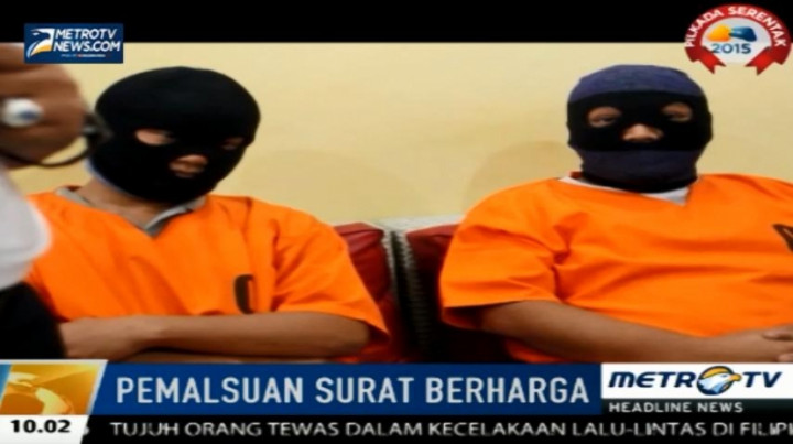 Polisi Ringkus Sindikat Pemalsu BPKB, SIM, Buku Nikah, dan KTP