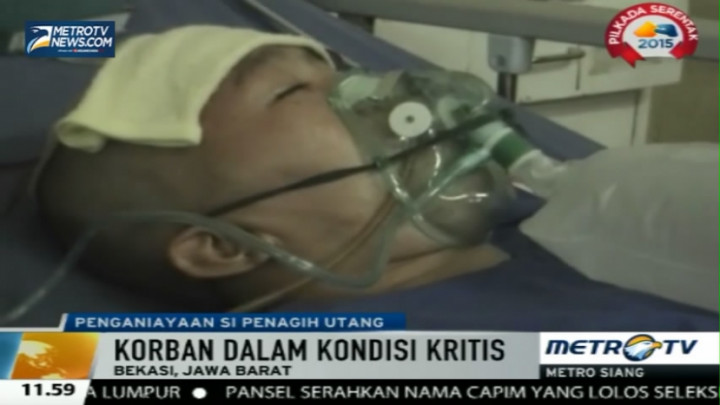 Dianiaya Penagih Utang, Seorang Ibu Tak Sadarkan Diri