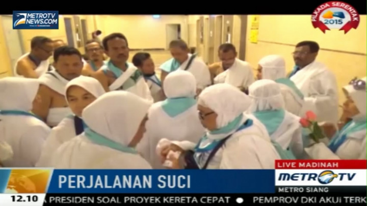 Jemaah Haji Indonesia Bergerak ke Mekah Hari Ini
