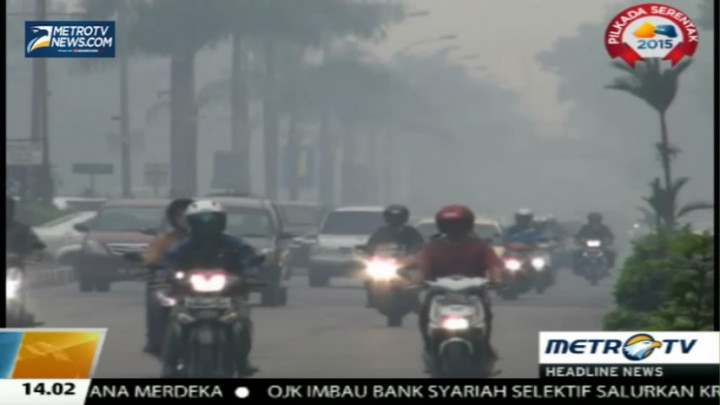  Akibat Kabut Asap Warga Pekanbaru Terserang ISPA