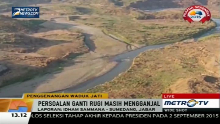 Diairi Hari Ini, Satu Desa Terdampak Waduk Jatigede Masih Bertahan