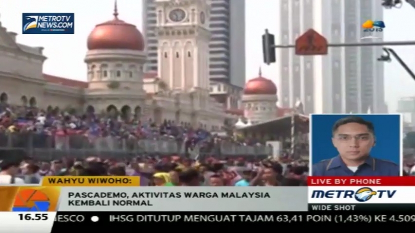 Usai Bersih 4.0, Aktivitas Warga Malaysia Kembali Normal