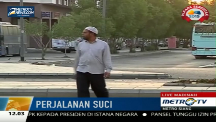 Telapak Kaki 11 Calhaj di Madinah Melepuh