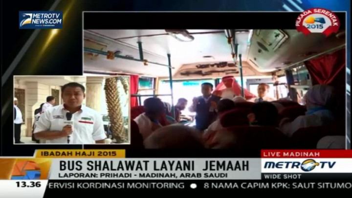 Bus Shalawat, Layani Jemaah Haji Indonesia Secara Gratis