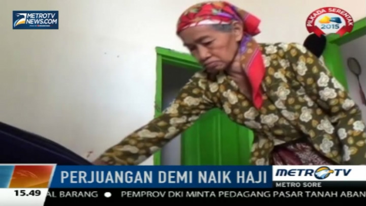 Nenek 95 Tahun Ini Naik Haji Berkat Panen Tebu