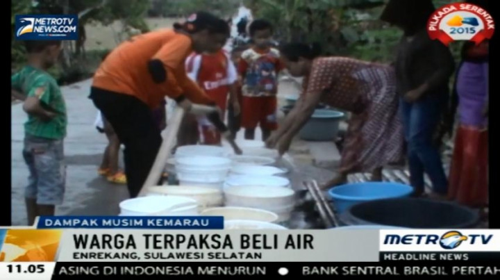 Akibat Kemarau Panjang, Warga Mulai Kesulitan Air Bersih