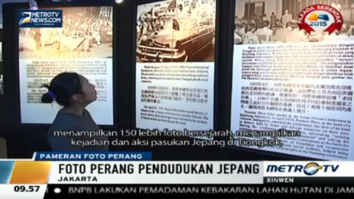 Peringati HUT ke-70 RI, 150 Foto Masa Perang Dunia II Ditampilkan