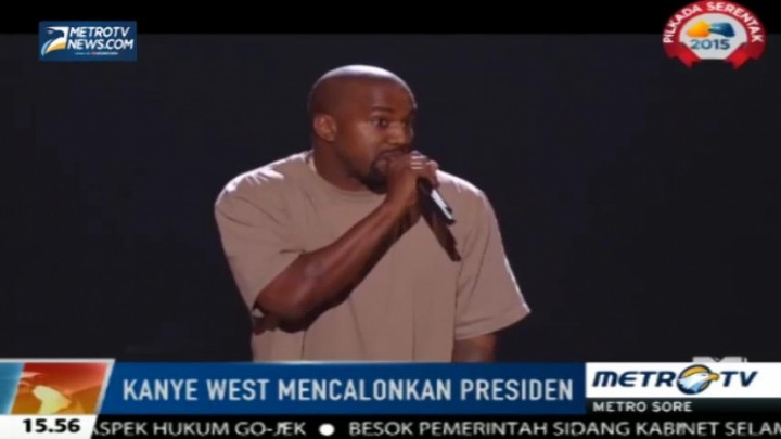 Kanye West Calonkan Diri sebagai Presiden Amerika