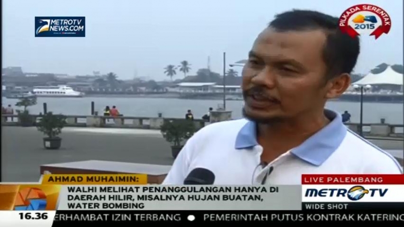 Walhi: 70 Persen Titik Api di Palembang Berasal dari Lahan Konsesi Perusahaan