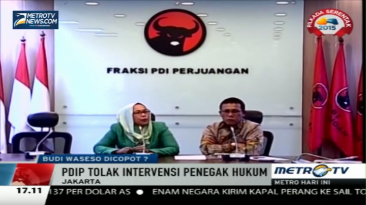 PDIP Tolak Rencana Pencopotan Budi Waseso