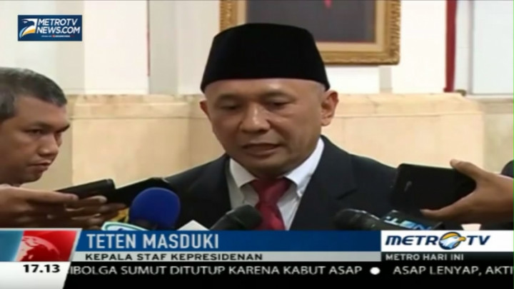 Teten Masduki Resmi Jadi Kepala Staf Kepresidenan
