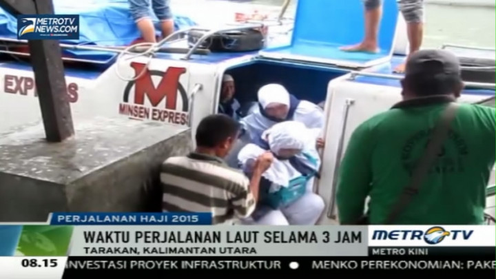  60 Calon Haji Tumpangi Speedboat ke Tarakan