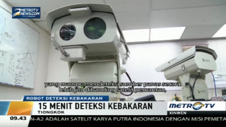 Robot Ini Mampu Deteksi Kebakaran dalam Waktu 15 Menit