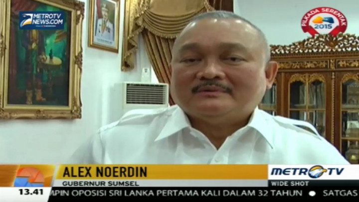  Alex Noerdin Minta Maaf Atas Kebakaran Lahan yang Terjadi