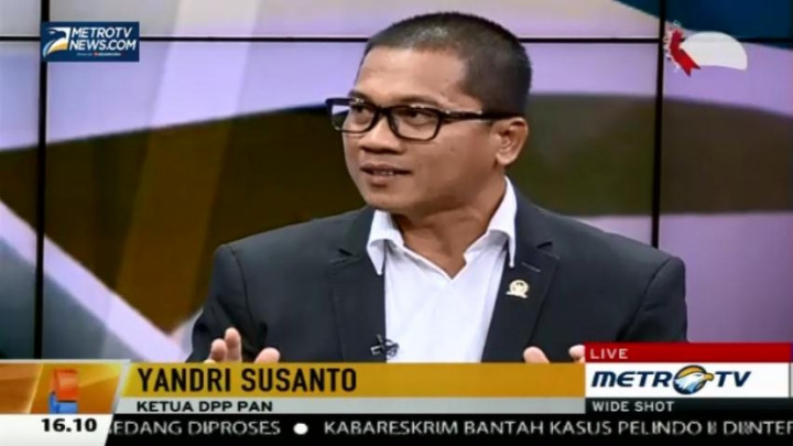 Gabung KIH, Yandri: PAN Merasa Terpanggil Selamatkan Bangsa