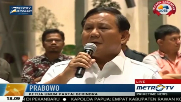 Inilah Penyataan Sikap Prabowo Terkait Bergabungnya PAN ke Pemerintah