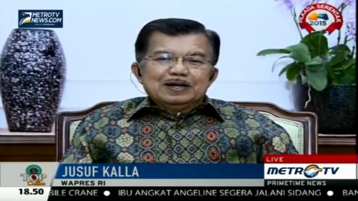 Soal Pencopotan Buwas, JK: Itu Wewenang Kapolri